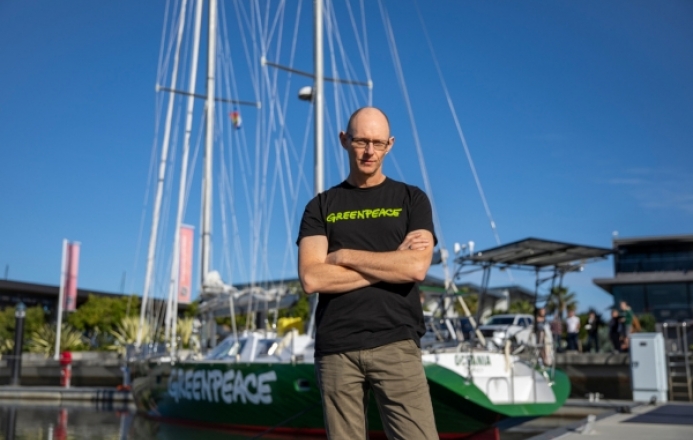 Greenpeace CEO David Ritter