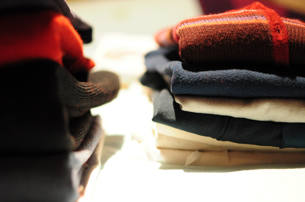 Clothes folded flickr CC2.0