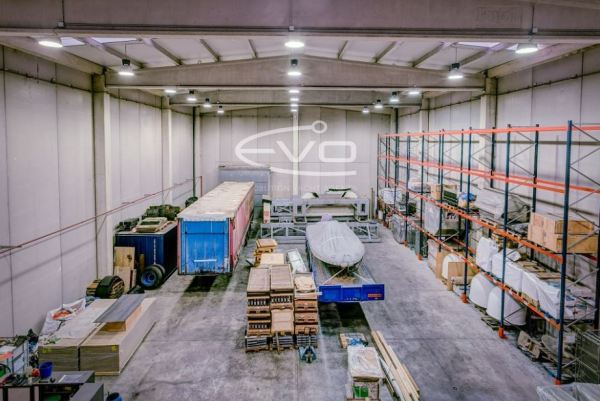 Evo inside warehouse