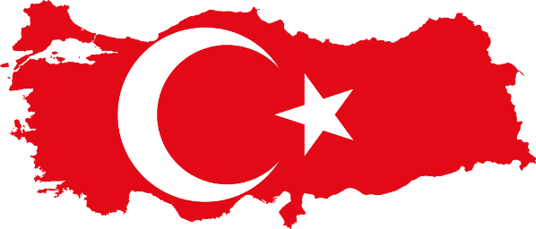 Flag map of Turkey wikimedia commons