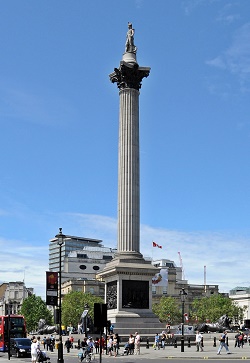 Nelsons Column Trafalgar Square London