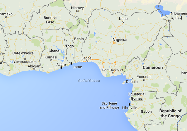 Nigeria Google maps