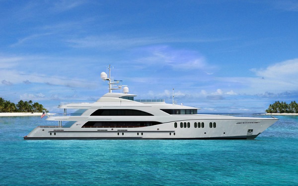 Rendering of the new 59m Trinity superyacht Hull T 062 credit Trinity Yachts