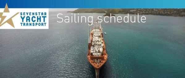 SevenStar Sailing Schedule