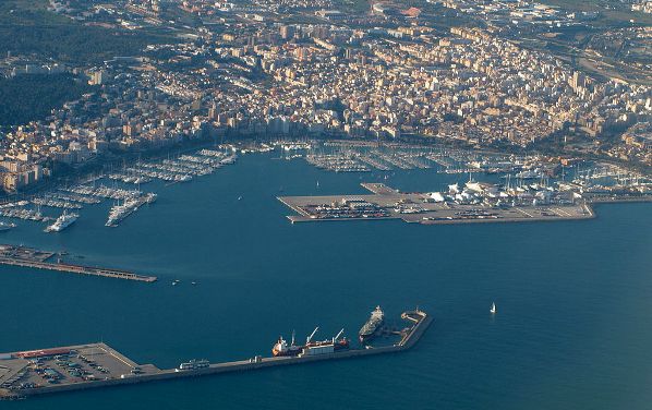 Vista aeria del Port de Palma