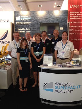 WSA staff and stand at MYS 2015