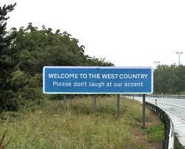West Country accent sign 2