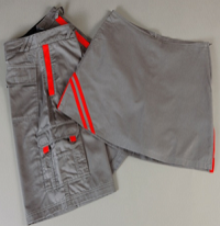 grey parachute boardshorts and skirt 200