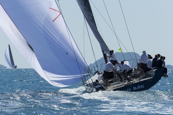 Ichi Ban powering downwind at Airlie Beach Race Week Andrea Francolini pic