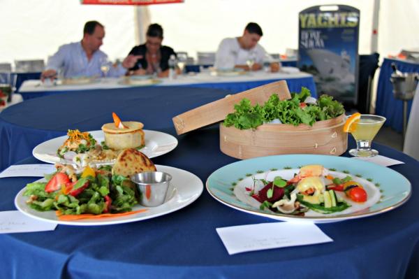 newport charter show chef comp judging billy black