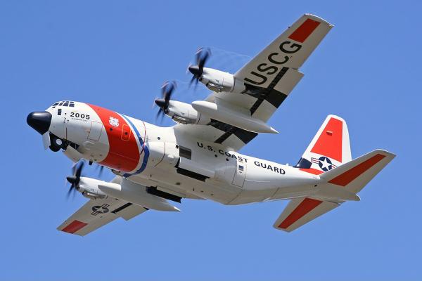 US coastguard Hercules plane wikimedia commons3