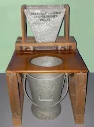 bucket toilet
