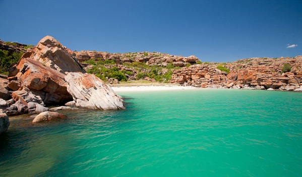 kimberleys aqua sea red rock authorised janelle lugge shutterstock