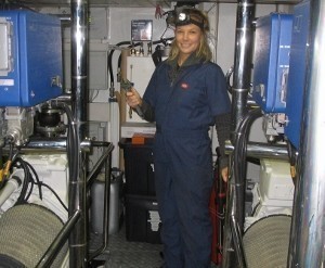 mel in engine room 300x247