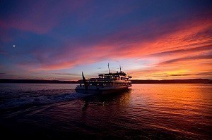 sunset on ferry resized