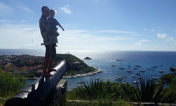 tale of two islands cannon view St Barths