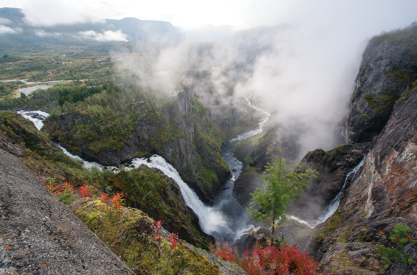 vringfossen waterfall